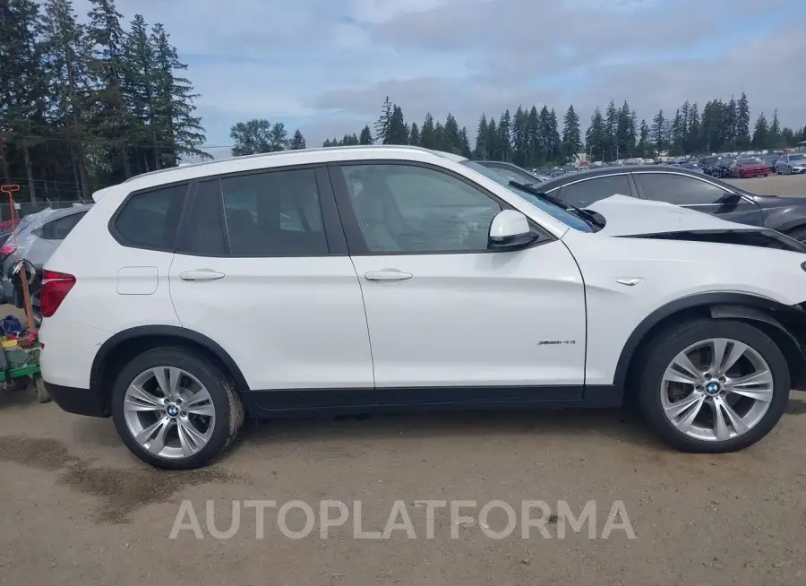 BMW X3 2015 vin 5UXWX9C59F0D47984 from auto auction Iaai