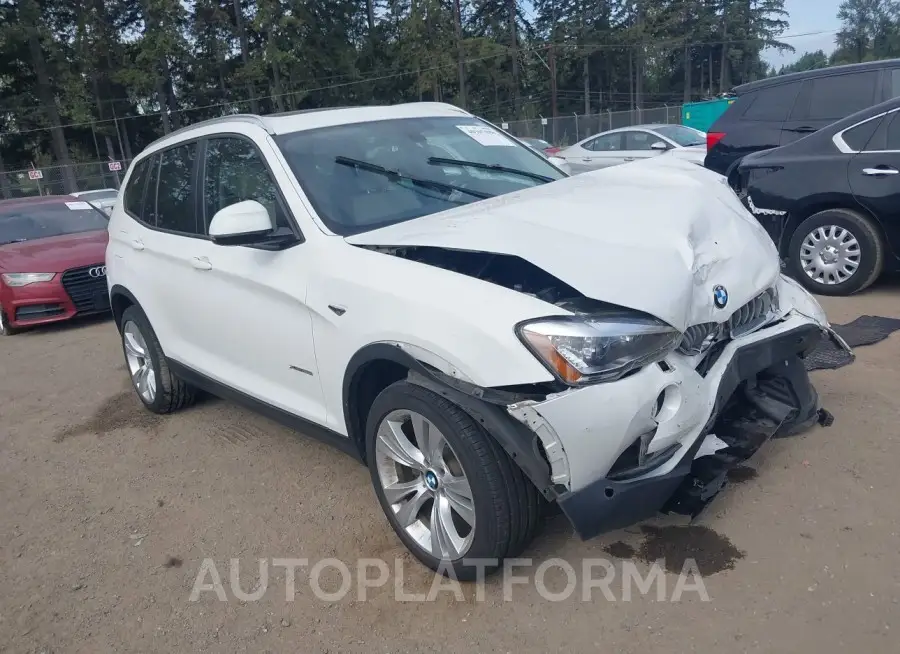 BMW X3 2015 vin 5UXWX9C59F0D47984 from auto auction Iaai