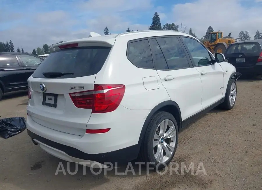 BMW X3 2015 vin 5UXWX9C59F0D47984 from auto auction Iaai