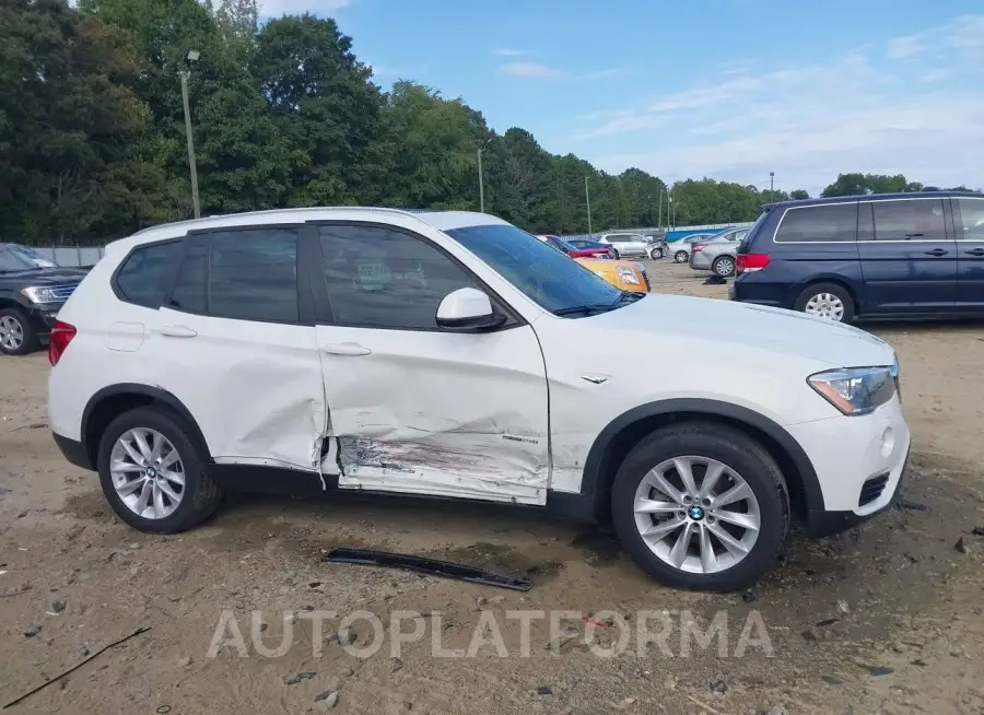 BMW X3 2017 vin 5UXWZ7C5XH0U46005 from auto auction Iaai