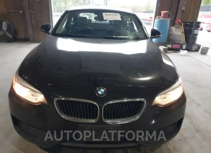 BMW 228I 2015 vin WBA1F7C56FV367612 from auto auction Iaai