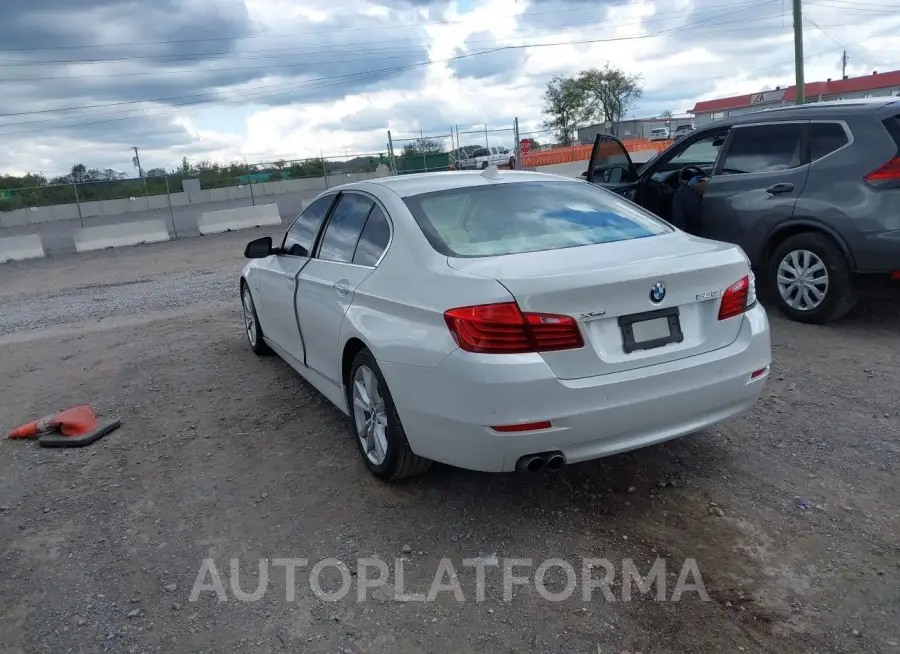 BMW 528I 2015 vin WBA5A7C52FD627980 from auto auction Iaai