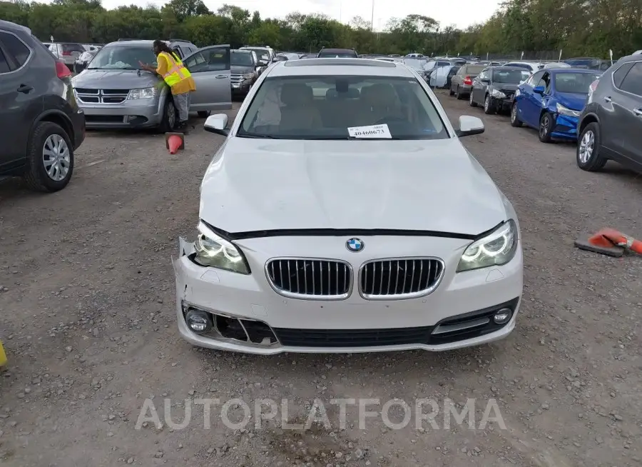 BMW 528I 2015 vin WBA5A7C52FD627980 from auto auction Iaai