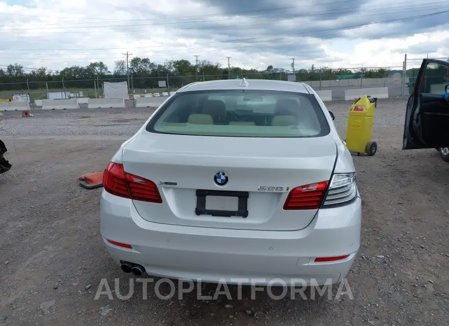 BMW 528I 2015 vin WBA5A7C52FD627980 from auto auction Iaai