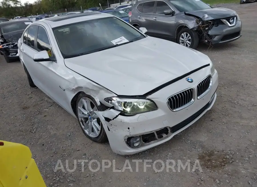 BMW 528I 2015 vin WBA5A7C52FD627980 from auto auction Iaai