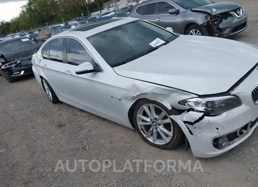 BMW 528I 2015 vin WBA5A7C52FD627980 from auto auction Iaai