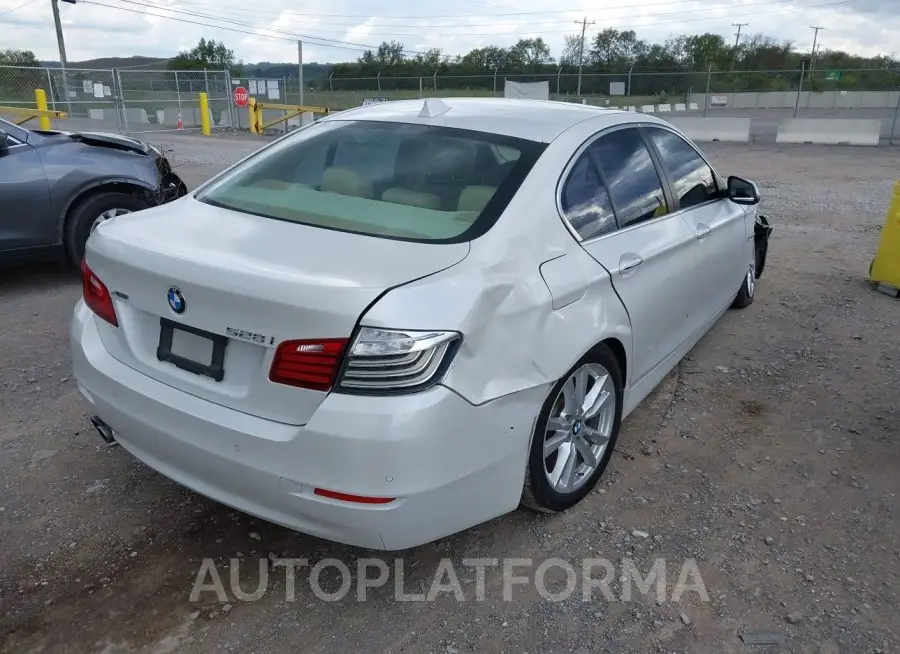 BMW 528I 2015 vin WBA5A7C52FD627980 from auto auction Iaai