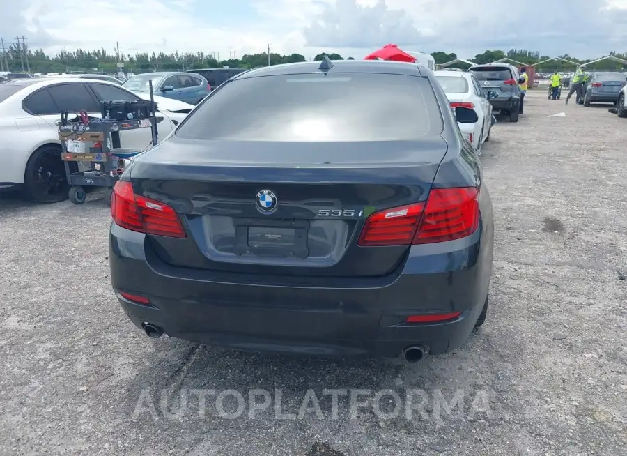 BMW 535I 2015 vin WBA5B1C55FD919780 from auto auction Iaai