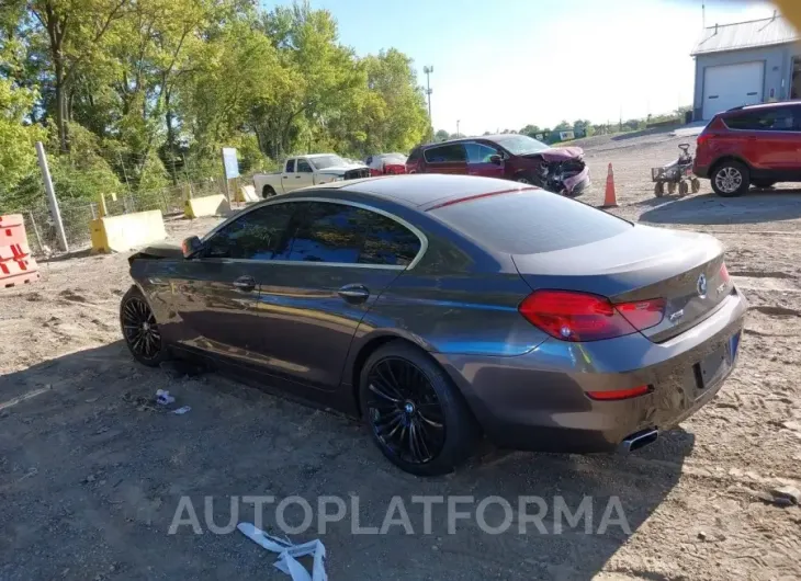 BMW 650I GRAN COUPE 2015 vin WBA6B4C56FD761049 from auto auction Iaai