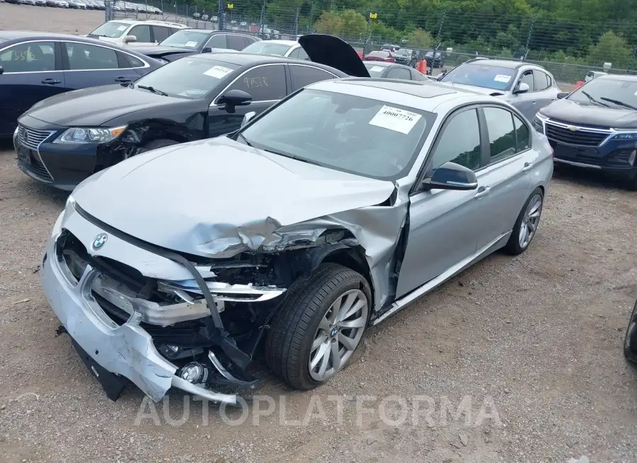 BMW 320I 2018 vin WBA8A3C59JA505956 from auto auction Iaai