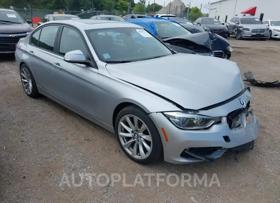 BMW 320I 2018 vin WBA8A3C59JA505956 from auto auction Iaai