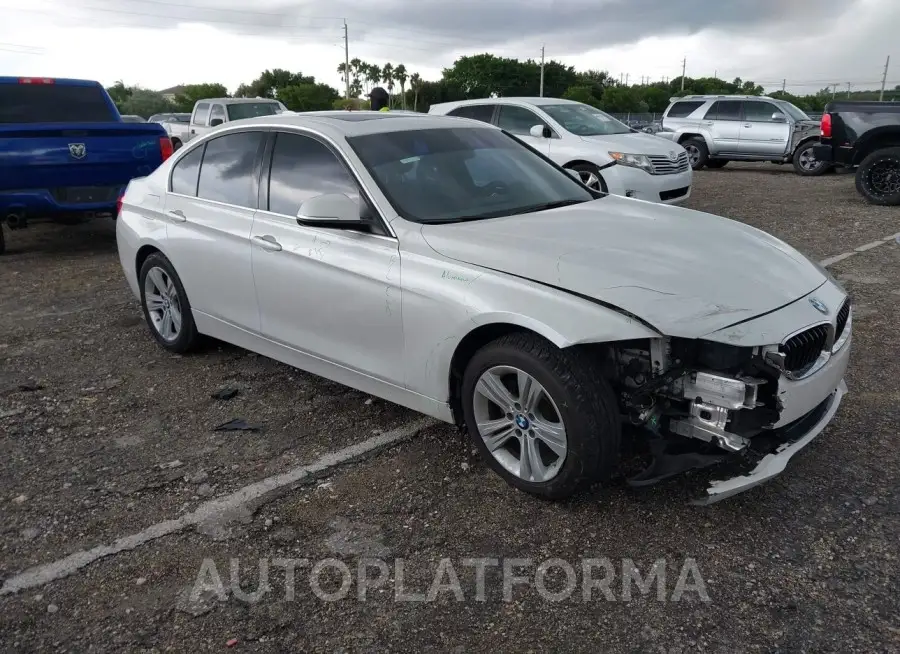 BMW 330I 2017 vin WBA8B9C34HK886148 from auto auction Iaai