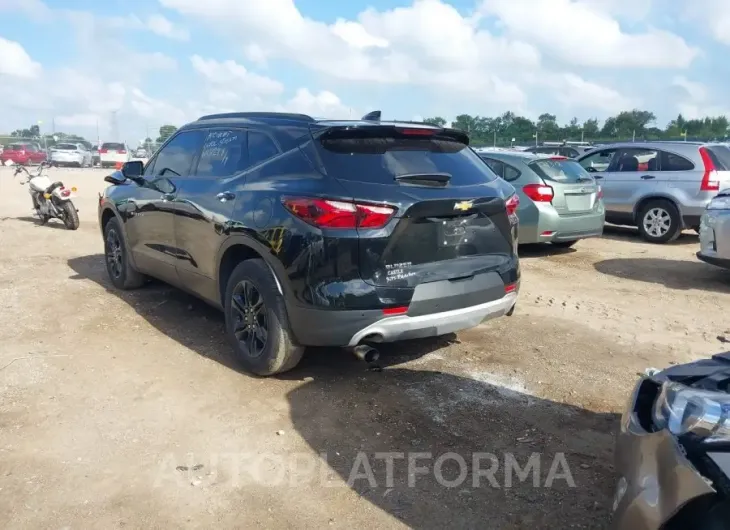 CHEVROLET BLAZER 2020 vin 3GNKBBRAXLS650534 from auto auction Iaai