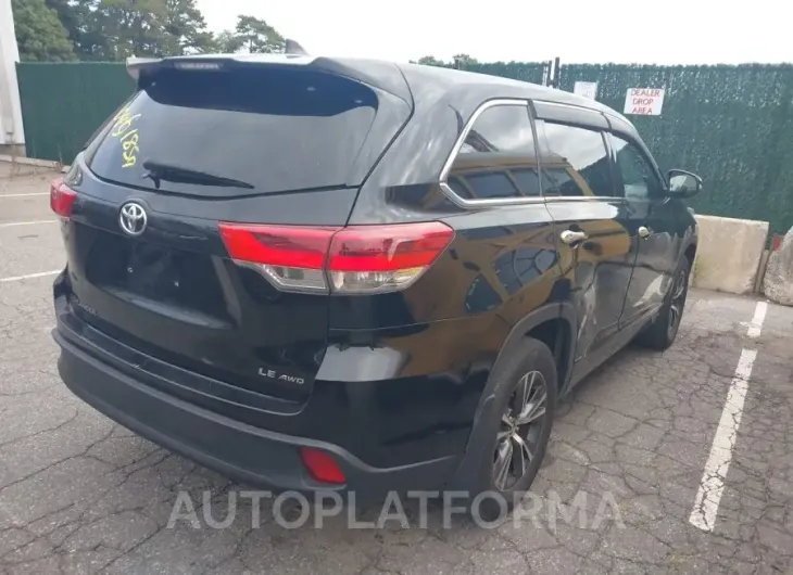 TOYOTA HIGHLANDER 2017 vin 5TDBZRFH8HS375384 from auto auction Iaai