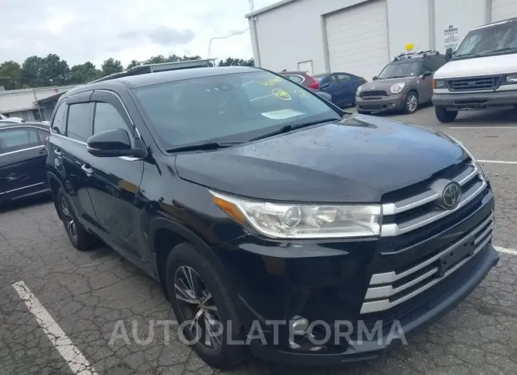 TOYOTA HIGHLANDER 2017 vin 5TDBZRFH8HS375384 from auto auction Iaai