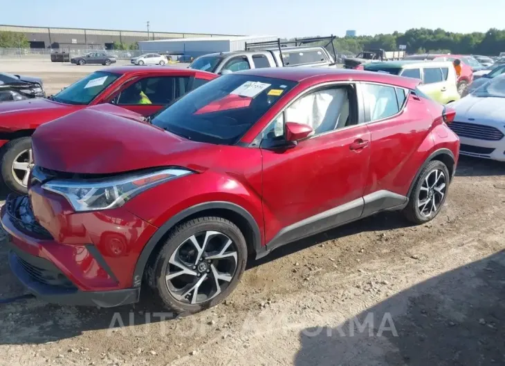 TOYOTA C-HR 2018 vin NMTKHMBX8JR003423 from auto auction Iaai