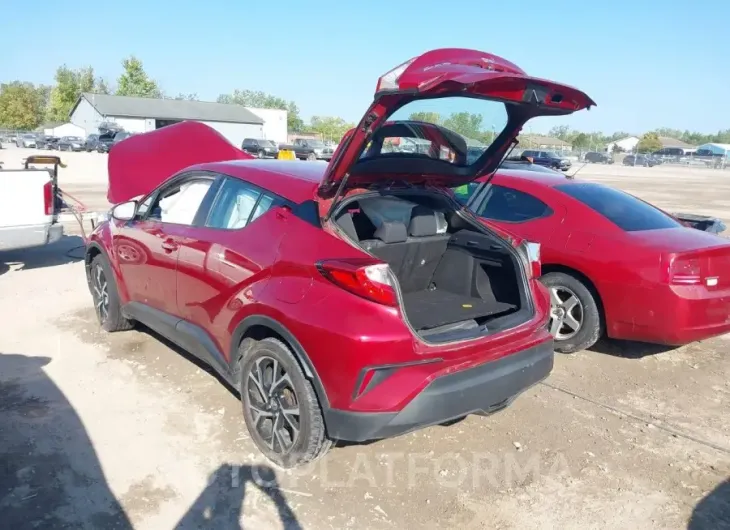 TOYOTA C-HR 2018 vin NMTKHMBX8JR003423 from auto auction Iaai