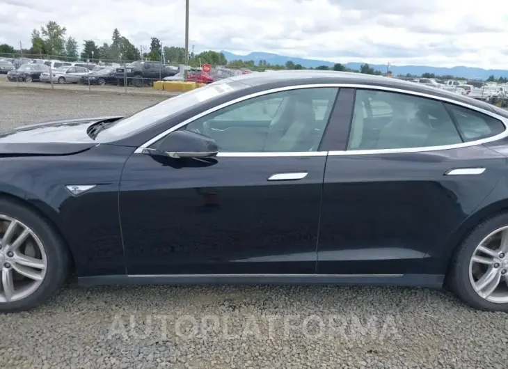 TESLA MODEL S 2015 vin 5YJSA1E25FF102006 from auto auction Iaai