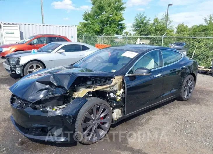 TESLA MODEL S 2020 vin 5YJSA1E44LF364113 from auto auction Iaai