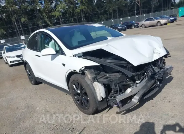 TESLA MODEL X 2023 vin 7SAXCDE5XPF371604 from auto auction Iaai