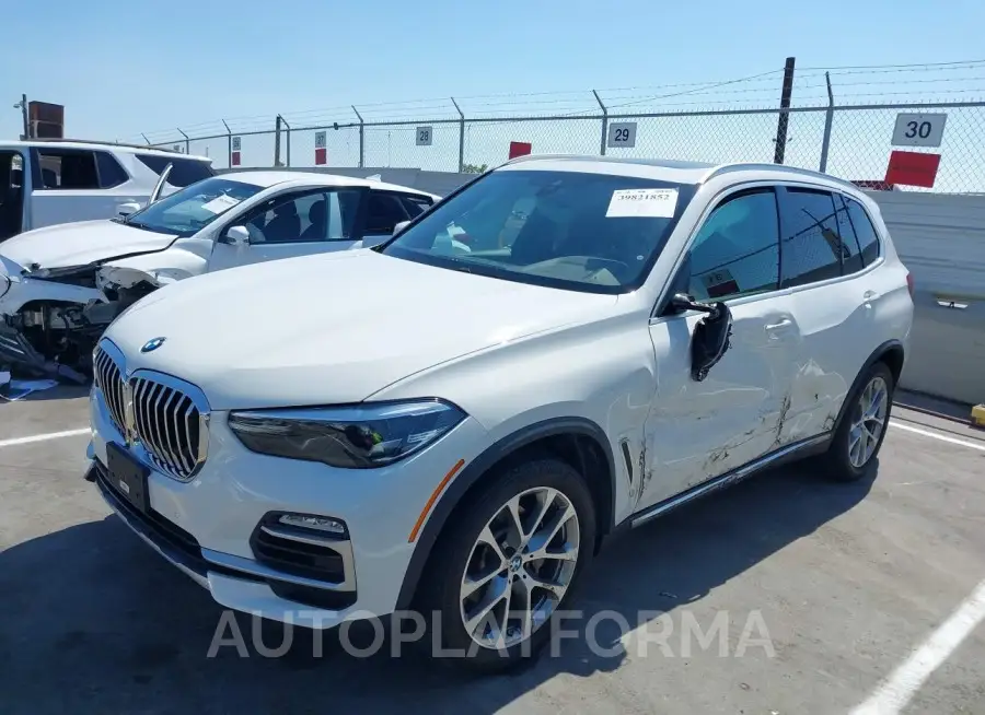 BMW X5 2019 vin 5UXCR6C54KLL51152 from auto auction Iaai