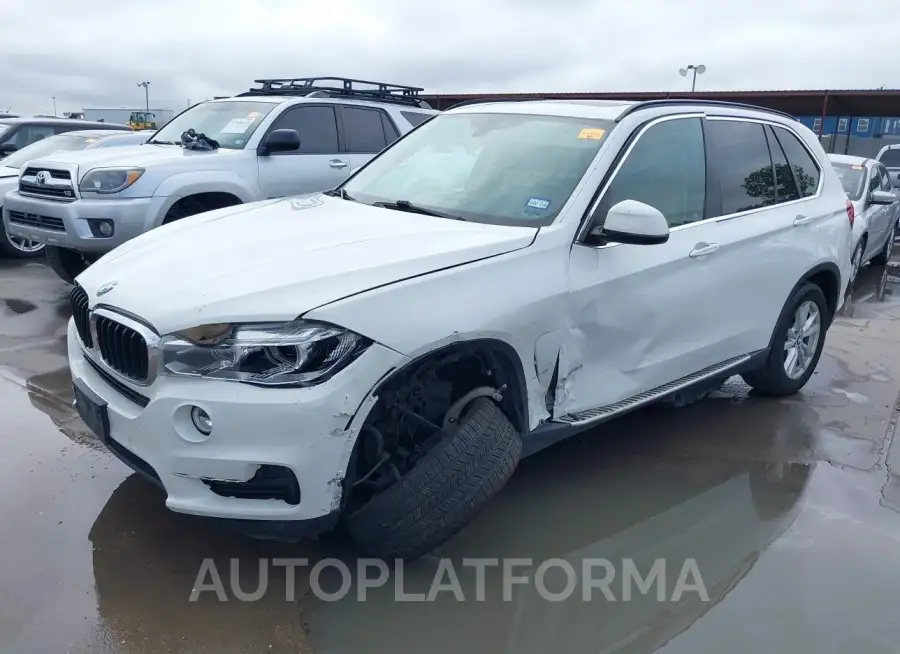 BMW X5 2015 vin 5UXKR0C52F0P03466 from auto auction Iaai