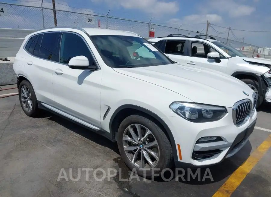 BMW X3 2019 vin 5UXTR9C52KLP88911 from auto auction Iaai