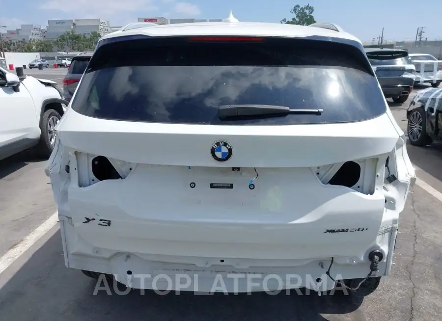 BMW X3 2019 vin 5UXTR9C52KLP88911 from auto auction Iaai