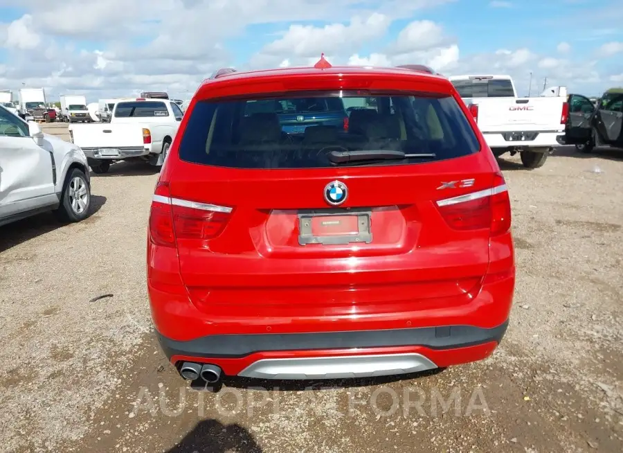 BMW X3 2016 vin 5UXWX9C58G0D70450 from auto auction Iaai