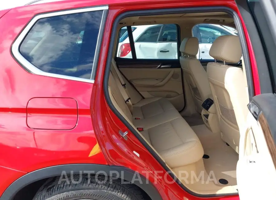 BMW X3 2016 vin 5UXWX9C58G0D70450 from auto auction Iaai