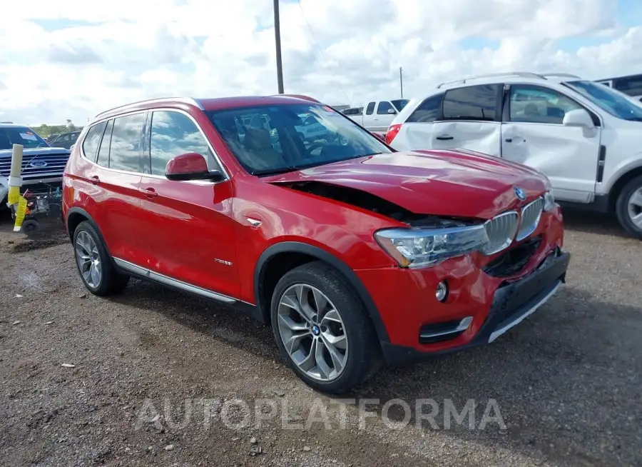 BMW X3 2016 vin 5UXWX9C58G0D70450 from auto auction Iaai