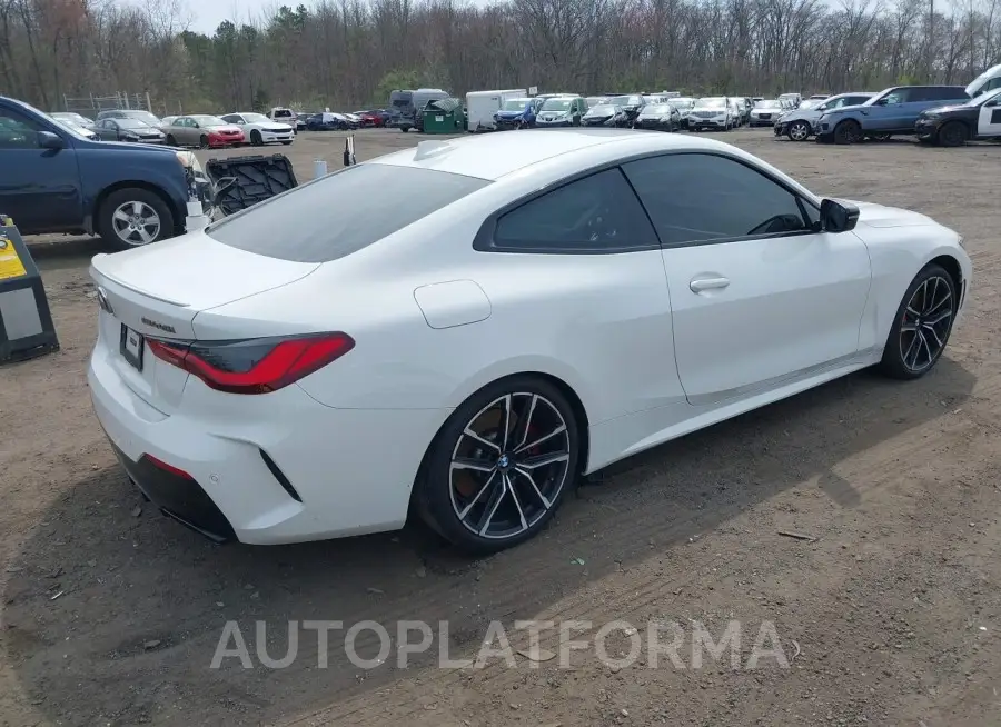 BMW M440I 2021 vin WBA13AR08MCG30664 from auto auction Iaai