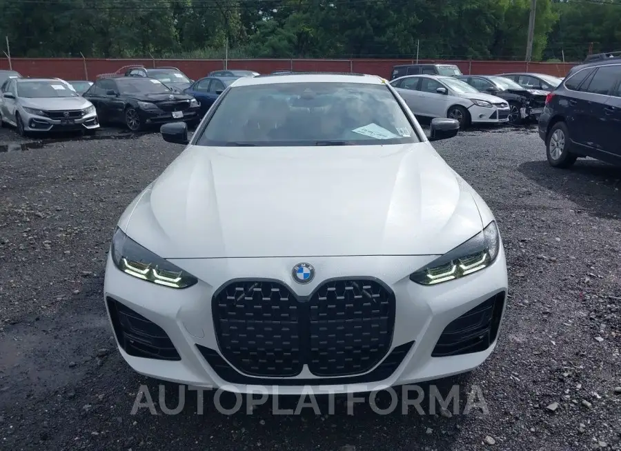 BMW 430I 2022 vin WBA73AP07NCK49612 from auto auction Iaai