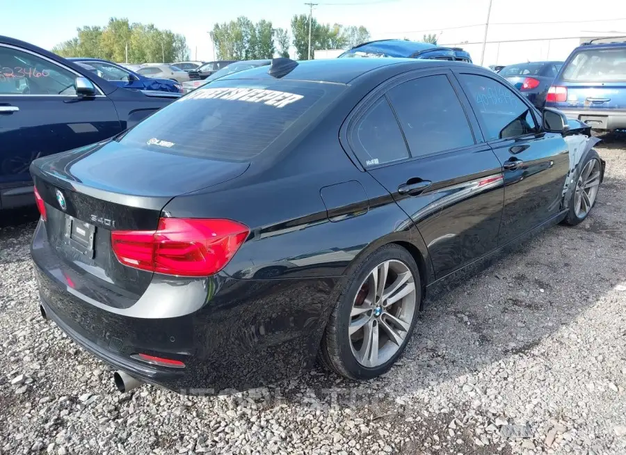 BMW 340I 2016 vin WBA8B3G58GNT91893 from auto auction Iaai