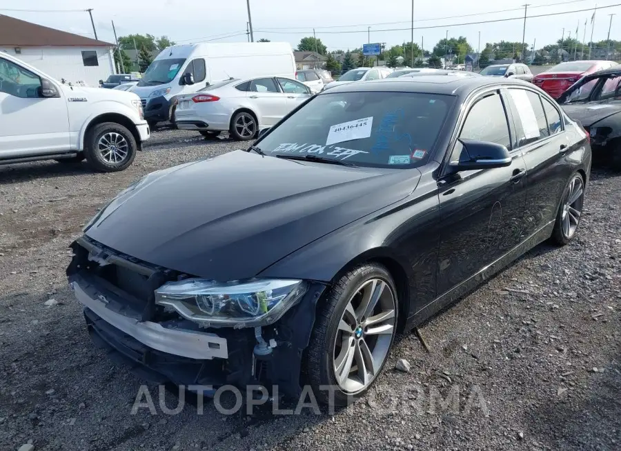 BMW 340I 2016 vin WBA8B3G58GNT91893 from auto auction Iaai