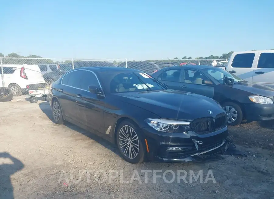 BMW 530I 2018 vin WBAJA7C55JWC74634 from auto auction Iaai