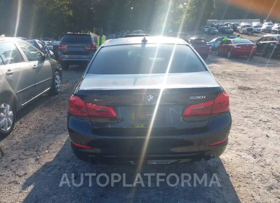 BMW 530I 2018 vin WBAJA7C55JWC74634 from auto auction Iaai