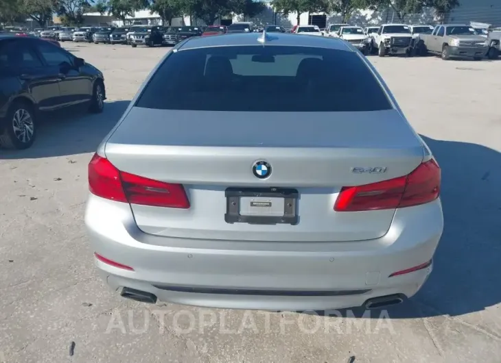 BMW 540I 2018 vin WBAJE5C53JWA96747 from auto auction Iaai