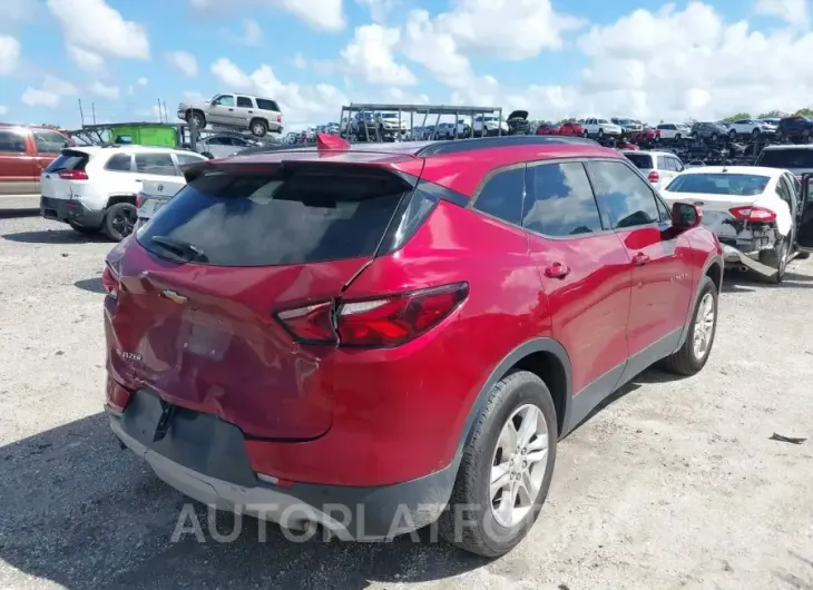 CHEVROLET BLAZER 2020 vin 3GNKBCR40LS650087 from auto auction Iaai