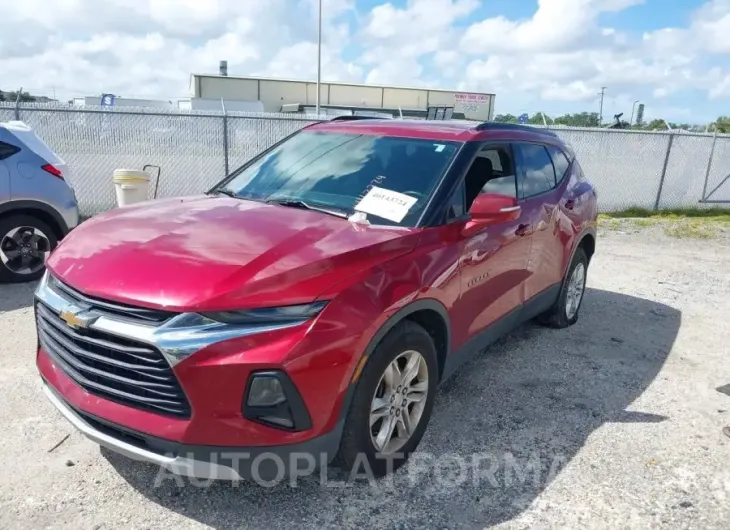 CHEVROLET BLAZER 2020 vin 3GNKBCR40LS650087 from auto auction Iaai