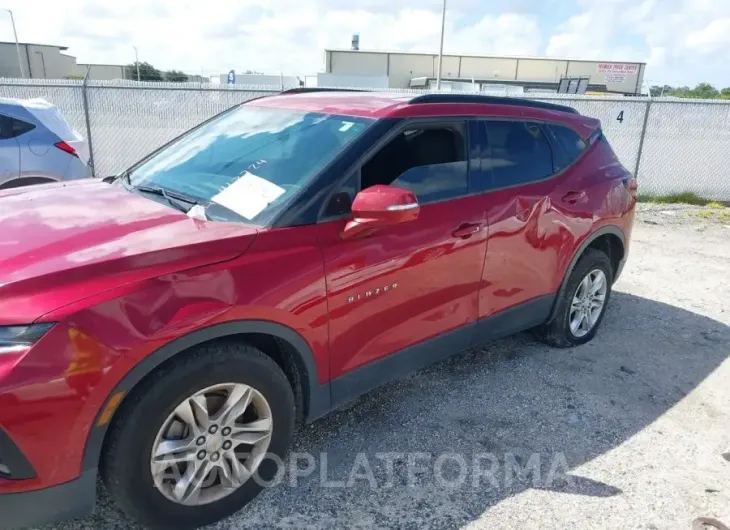 CHEVROLET BLAZER 2020 vin 3GNKBCR40LS650087 from auto auction Iaai