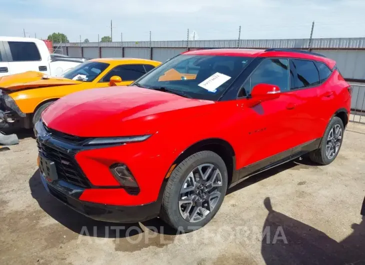 CHEVROLET BLAZER 2023 vin 3GNKBERS6PS163055 from auto auction Iaai