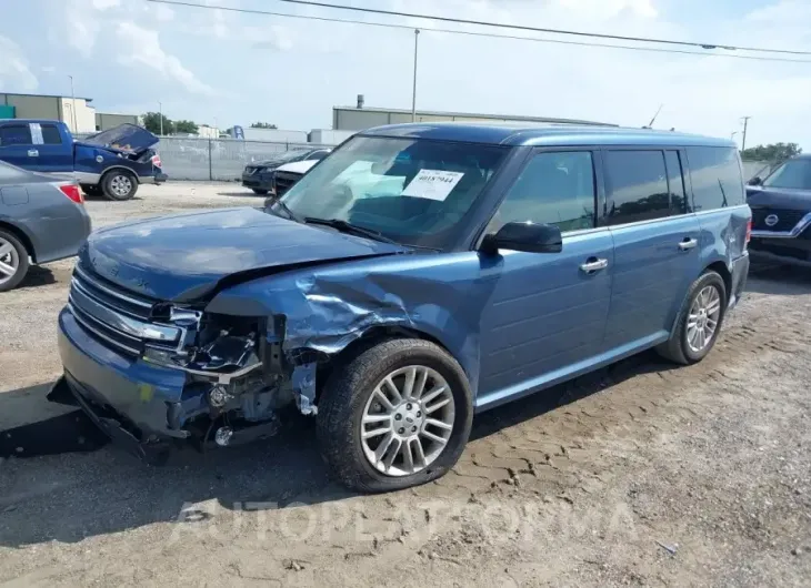 FORD FLEX 2018 vin 2FMGK5C87JBA03366 from auto auction Iaai