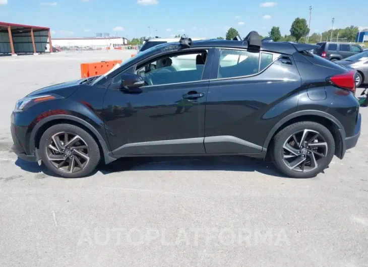 TOYOTA C-HR 2020 vin JTNKHMBX0L1072507 from auto auction Iaai