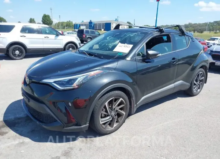 TOYOTA C-HR 2020 vin JTNKHMBX0L1072507 from auto auction Iaai