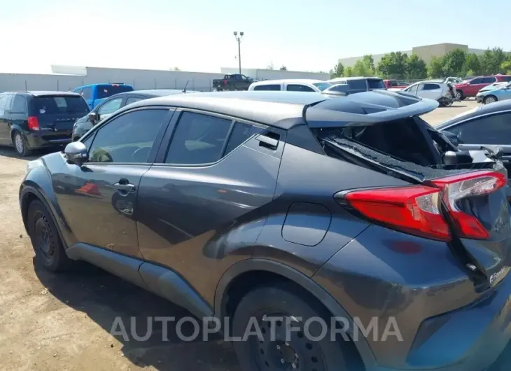 TOYOTA C-HR 2019 vin JTNKHMBXXK1020140 from auto auction Iaai