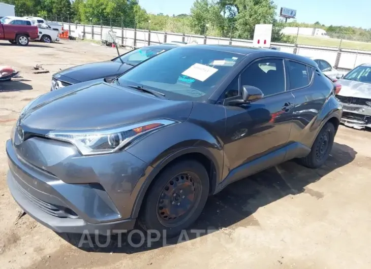 TOYOTA C-HR 2019 vin JTNKHMBXXK1020140 from auto auction Iaai