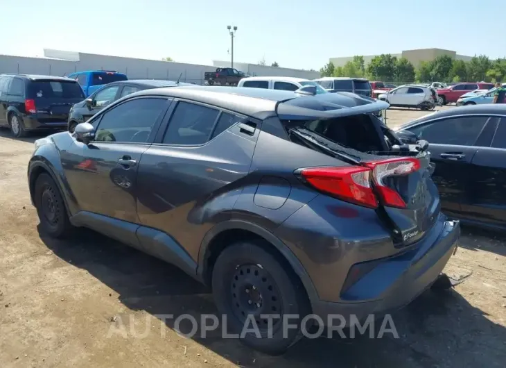 TOYOTA C-HR 2019 vin JTNKHMBXXK1020140 from auto auction Iaai