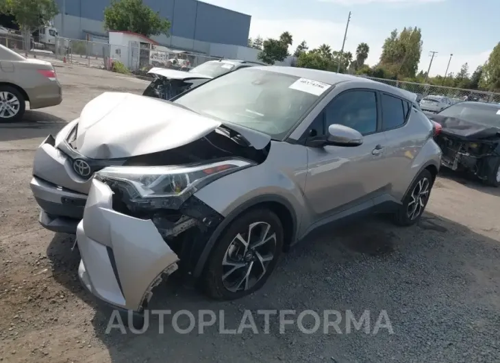 TOYOTA C-HR 2018 vin NMTKHMBX2JR029208 from auto auction Iaai