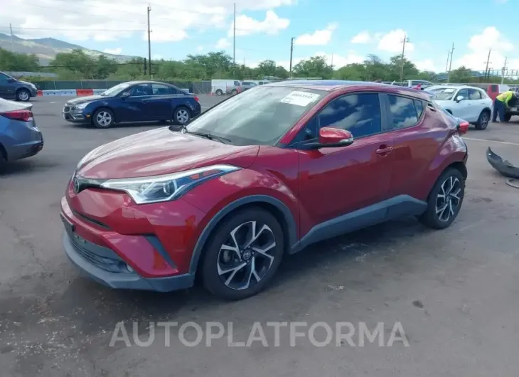 TOYOTA C-HR 2018 vin NMTKHMBXXJR033927 from auto auction Iaai